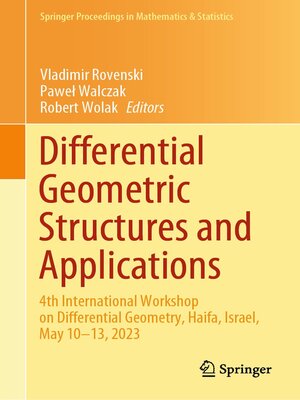 cover image of Differential Geometric Structures and Applications
